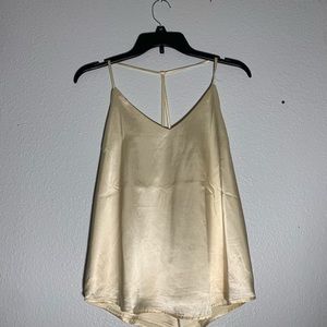 Gold Silky Top